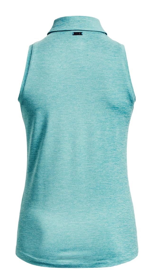 Under Armour Playoff Sleeveless Damen Poloshirt, blau