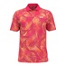 Under Armour Iso-Chill Print Palm Herren Poloshirt, rosa