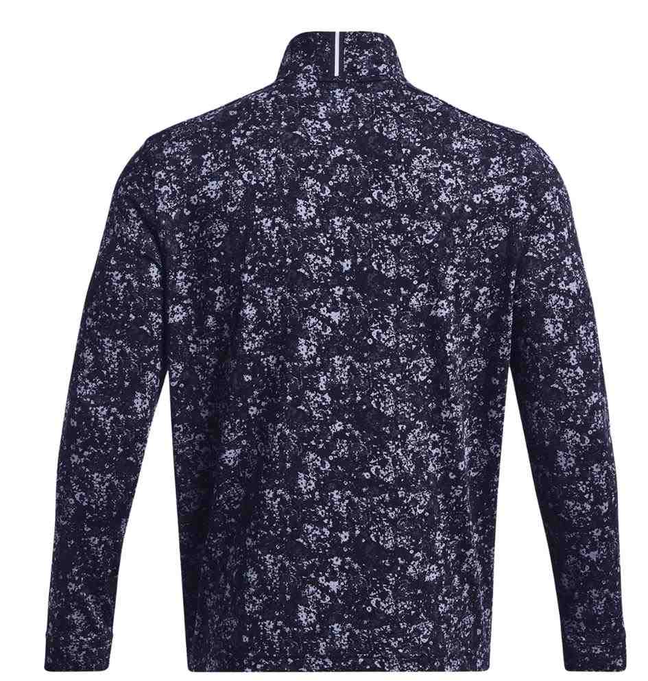 Under Armour Playoff Printed 1/4 Zip Herren Sweatshirt, dunkelblau