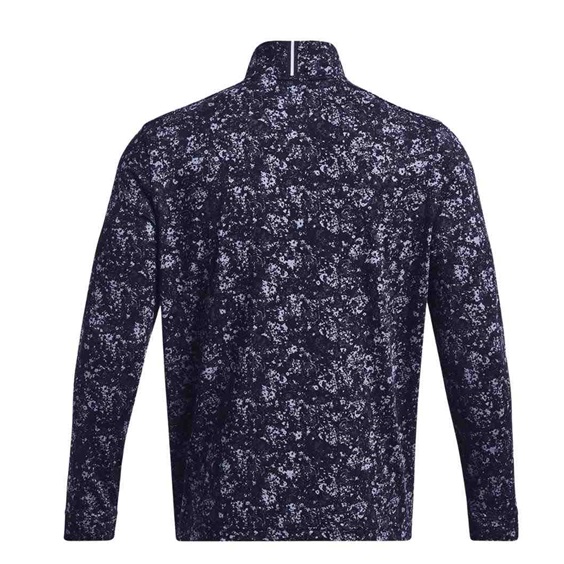 Under Armour Playoff Printed 1/4 Zip Herren Sweatshirt, dunkelblau