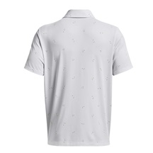Under Armour Playoff 3.0 Printed Herren Poloshirt, weiss/blau