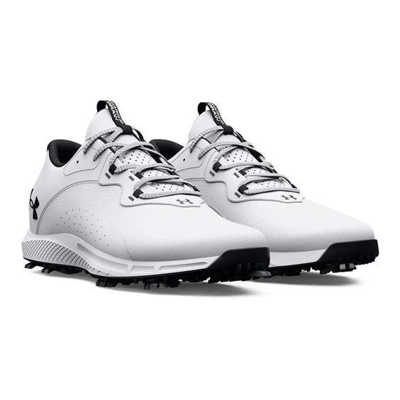 Under Armour Charged Draw 2 Wide Herren Golfschuhe, weiss