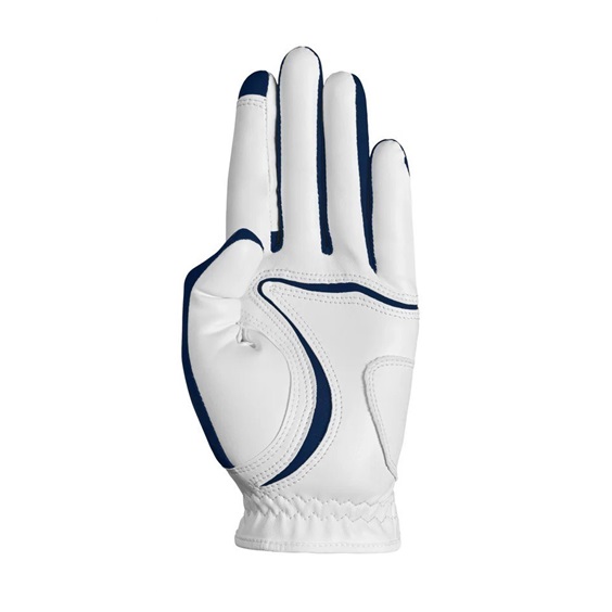Zoom Hybrid Damen Handschuh, weiss/dunkelblau