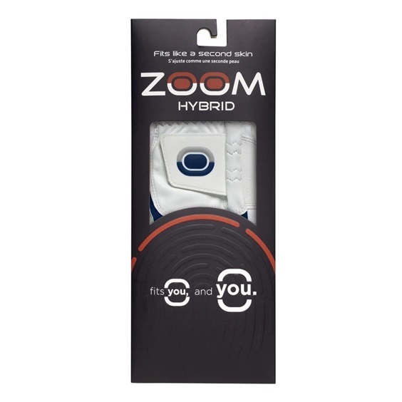 Zoom Hybrid Damen Handschuh, weiss/dunkelblau
