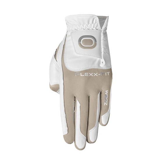 Zoom Hybrid Damen Handschuh, weiss/beige