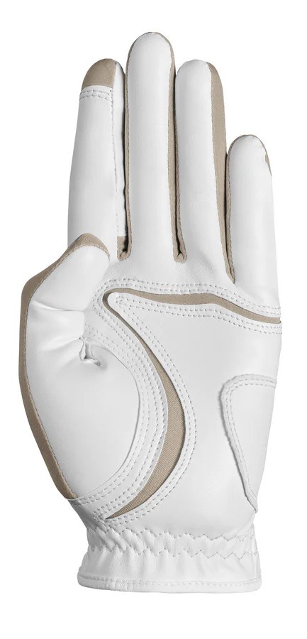 Zoom Hybrid Damen Handschuh, weiss/beige