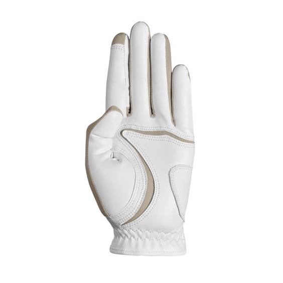Zoom Hybrid Damen Handschuh, weiss/beige