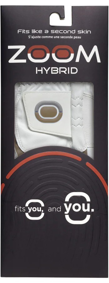 Zoom Hybrid Damen Handschuh, weiss/beige