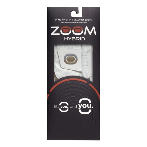 Zoom Hybrid Damen Handschuh, weiss/beige