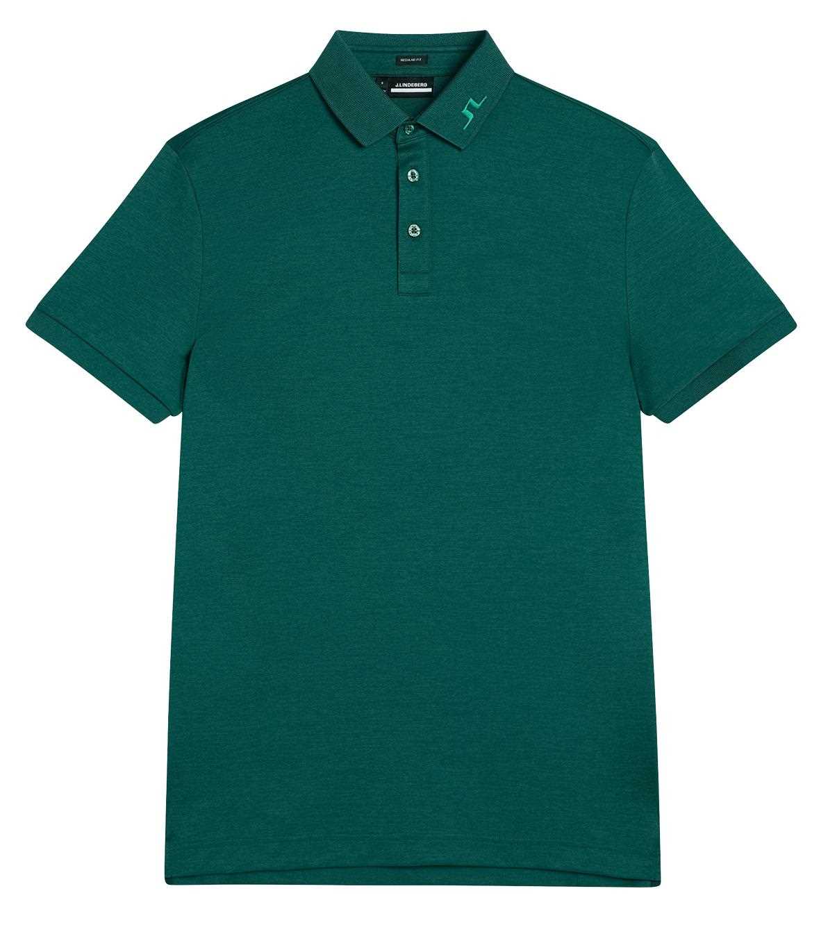 J.Lindeberg KV Regular Fit Herren Poloshirt, rain forest melange