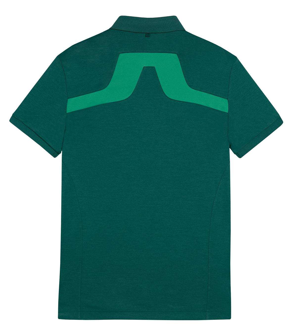 J.Lindeberg KV Regular Fit Herren Poloshirt, rain forest melange