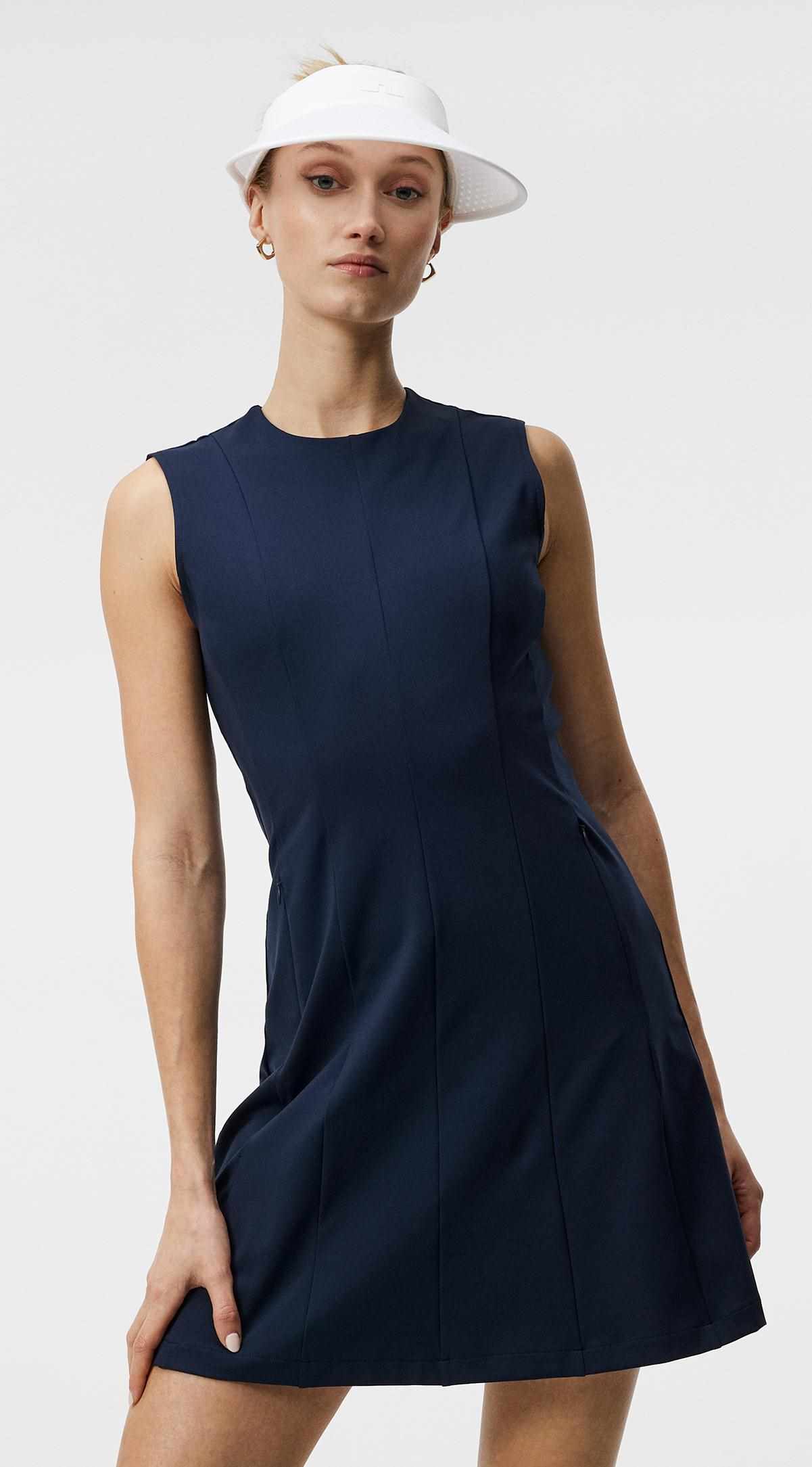 Robe J.Lindeberg Femme Taille S – Jasmin, Coupe A-line, Multicolore (noter L'ourlet)
