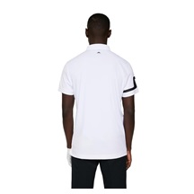 J.Lindeberg Heath Regular Fit Herren Poloshirt, weiss