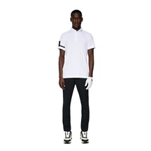 J.Lindeberg Heath Regular Fit Herren Poloshirt, weiss