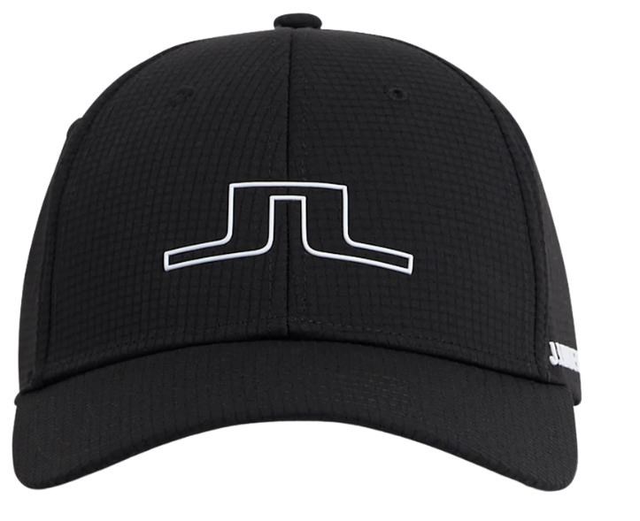 J.Lindeberg Caden Herren Cap, schwarz