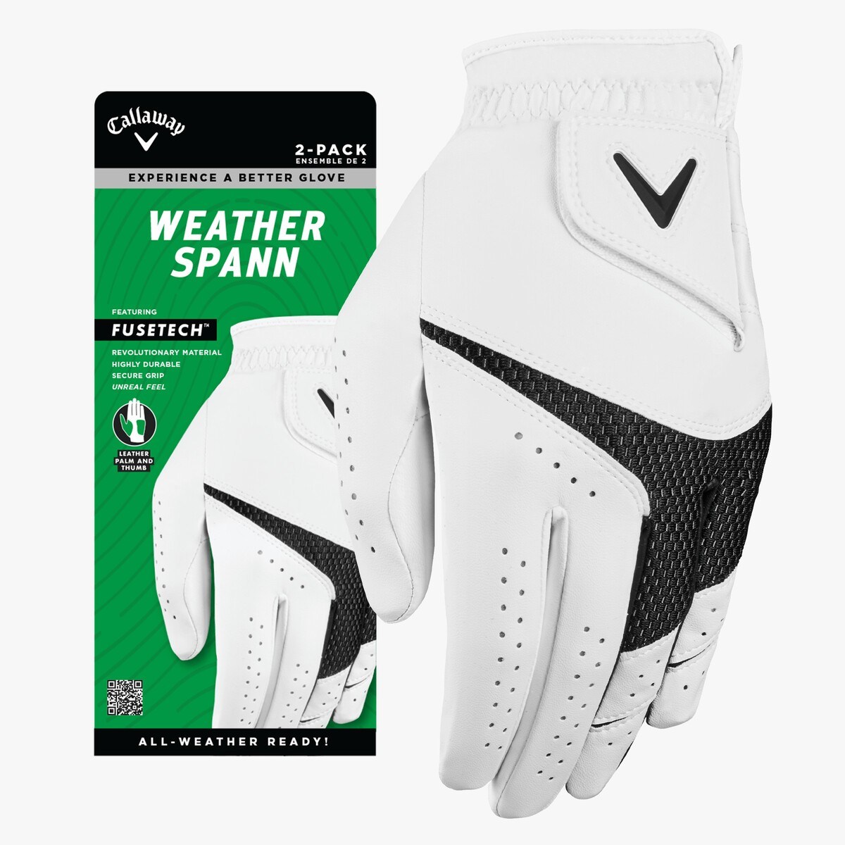 Callaway Weather Spann Herren Handschuh, Paar