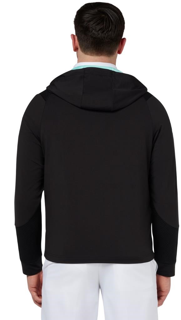 Callaway Mixed Media Technical  Hoodie Herren Sweatshirt, schwarz