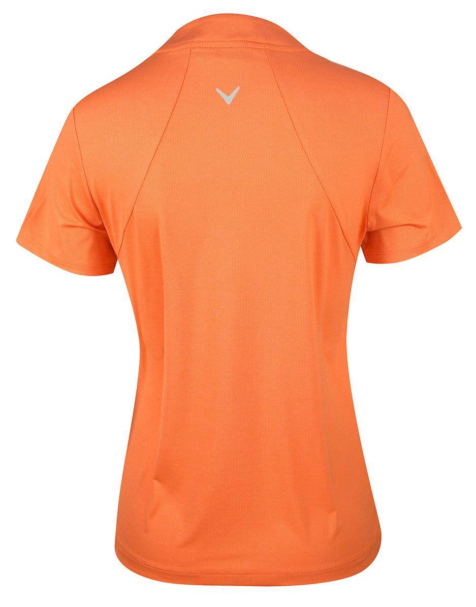 Callaway Tonal Heather Damen Poloshirt, nectarine heather