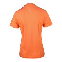 Callaway Tonal Heather Damen Poloshirt, nectarine heather