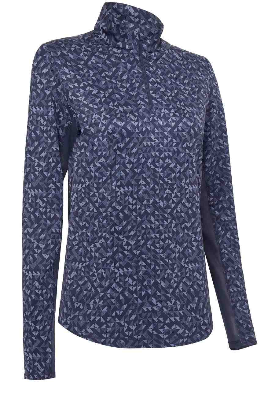 Callaway Shape Shifter Geo Damen Sweatshirt, dunkelblau