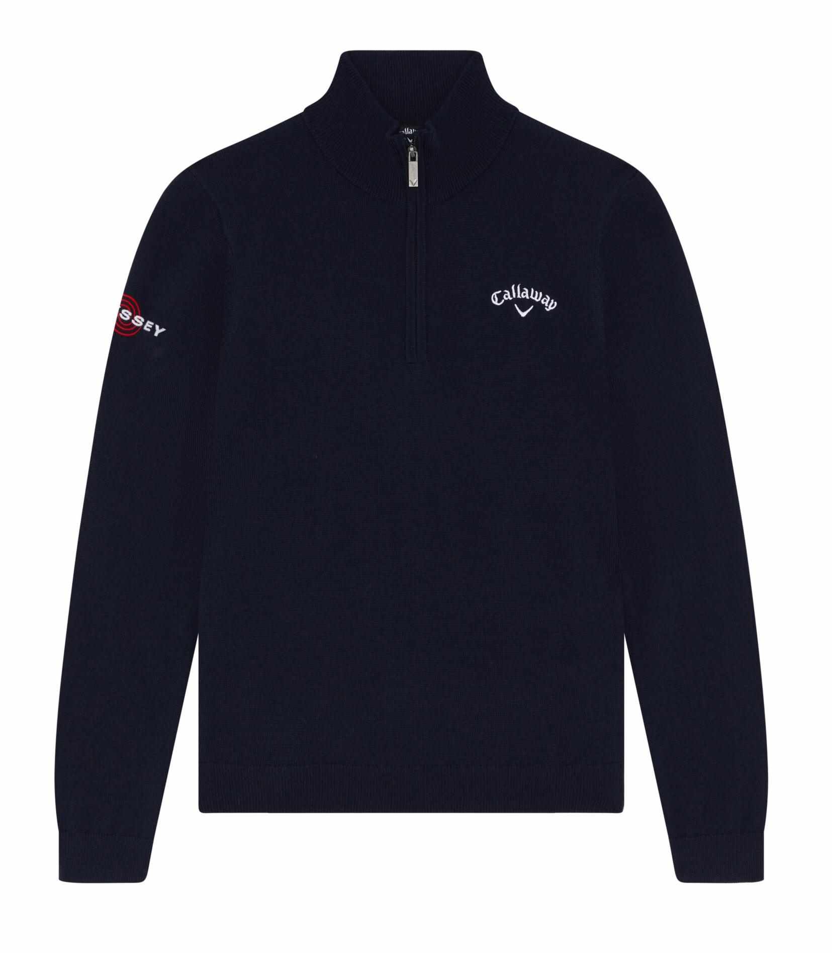 Callaway V-Neck Junior Pullover, dunkelblau