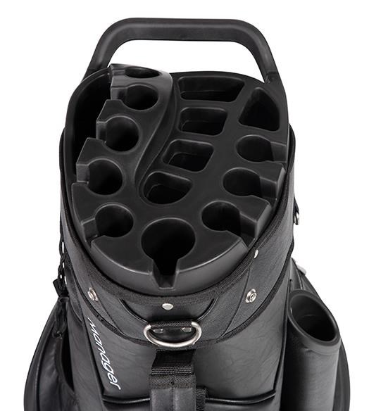JuCad Manager Plus Cartbag, schwarz