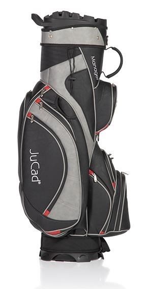 JuCad Manager Plus Cartbag, schwarz/grau