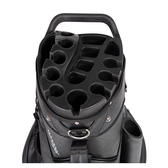 JuCad Manager Plus Cartbag, schwarz/grau