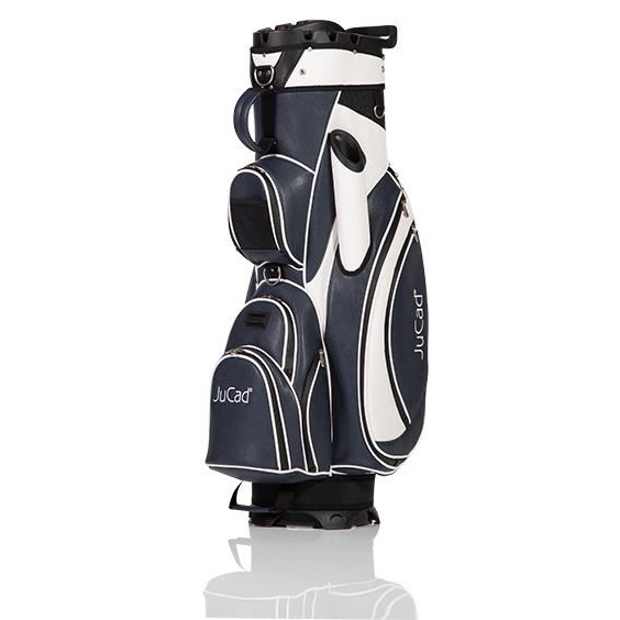 JuCad Manager Plus Cartbag, dunkelblau/weiss