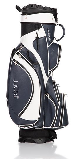 JuCad Manager Plus Cartbag, dunkelblau/weiss