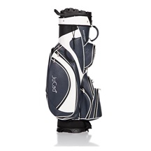 JuCad Manager Plus Cartbag, dunkelblau/weiss