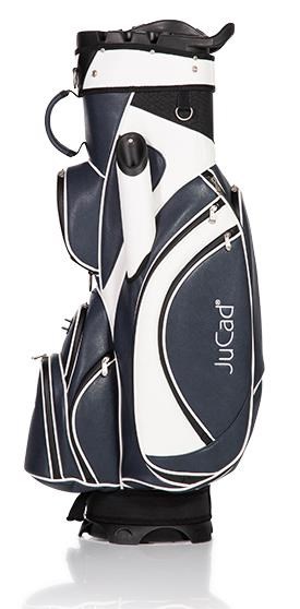 JuCad Manager Plus Cartbag, dunkelblau/weiss