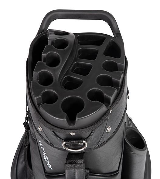 JuCad Manager Plus Cartbag, dunkelblau/weiss