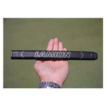 Lamkin SINKFIT Rubber Straight Putter Griff, STANDARD, schwarz/rot