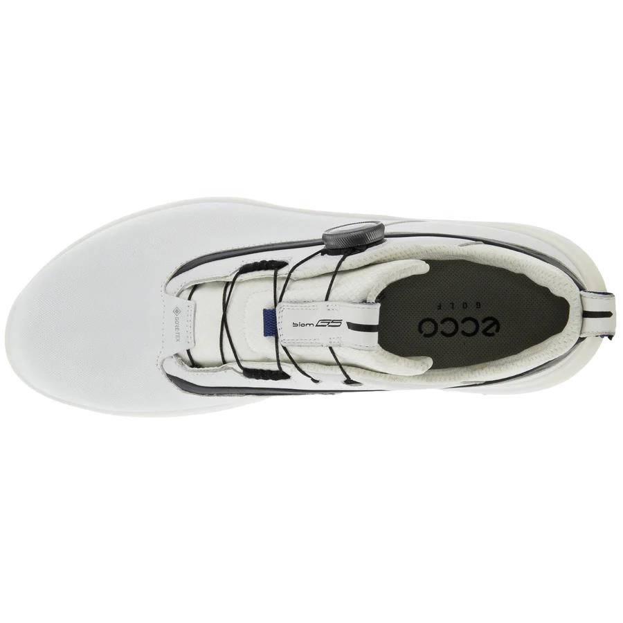 Ecco Biom G5 BOA Herren Golfschuhe, weiss/schwarz