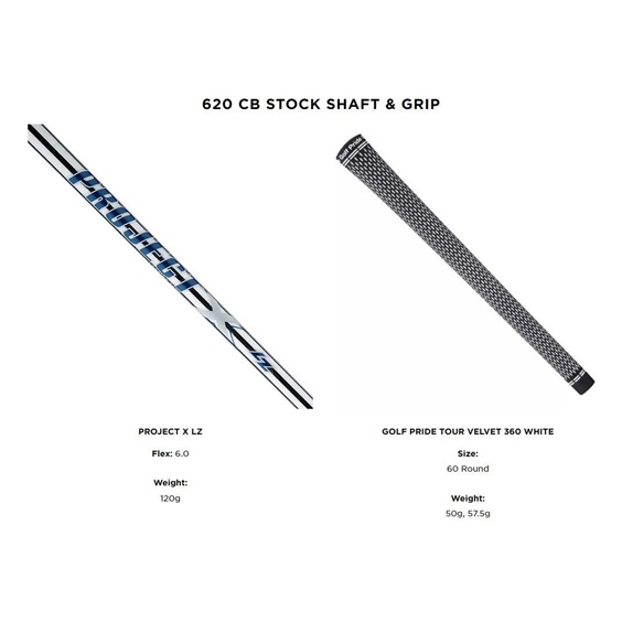 Titleist 620 CB Herren Eisen, Stahl