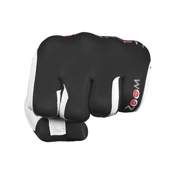 Zoom Hybrid Herren Handschuh, weiss/schwarz/rot