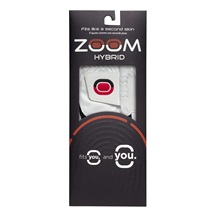 Zoom Hybrid Herren Handschuh, weiss/schwarz/rot