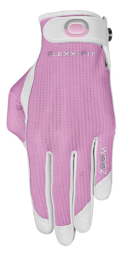 Zoom Sun Style Damen Golfhandschuh, wiess/rosa
