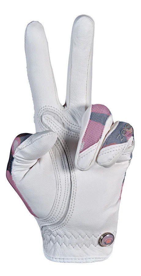 Zoom Sun Style Damen Golfhandschuh, camouflage pink
