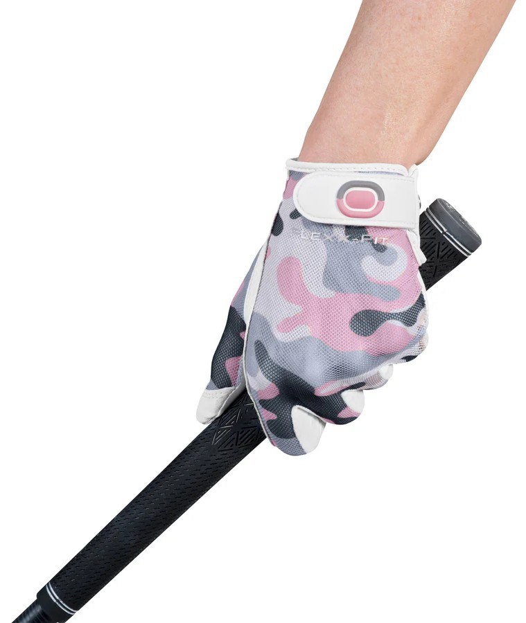 Zoom Sun Style Damen Golfhandschuh, camouflage pink