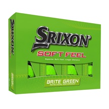 Srixon Soft Feel Brite Golfbälle, grün
