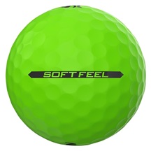 Srixon Soft Feel Brite Golfbälle, grün