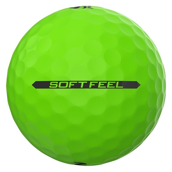 Srixon Soft Feel Brite Golfbälle, grün