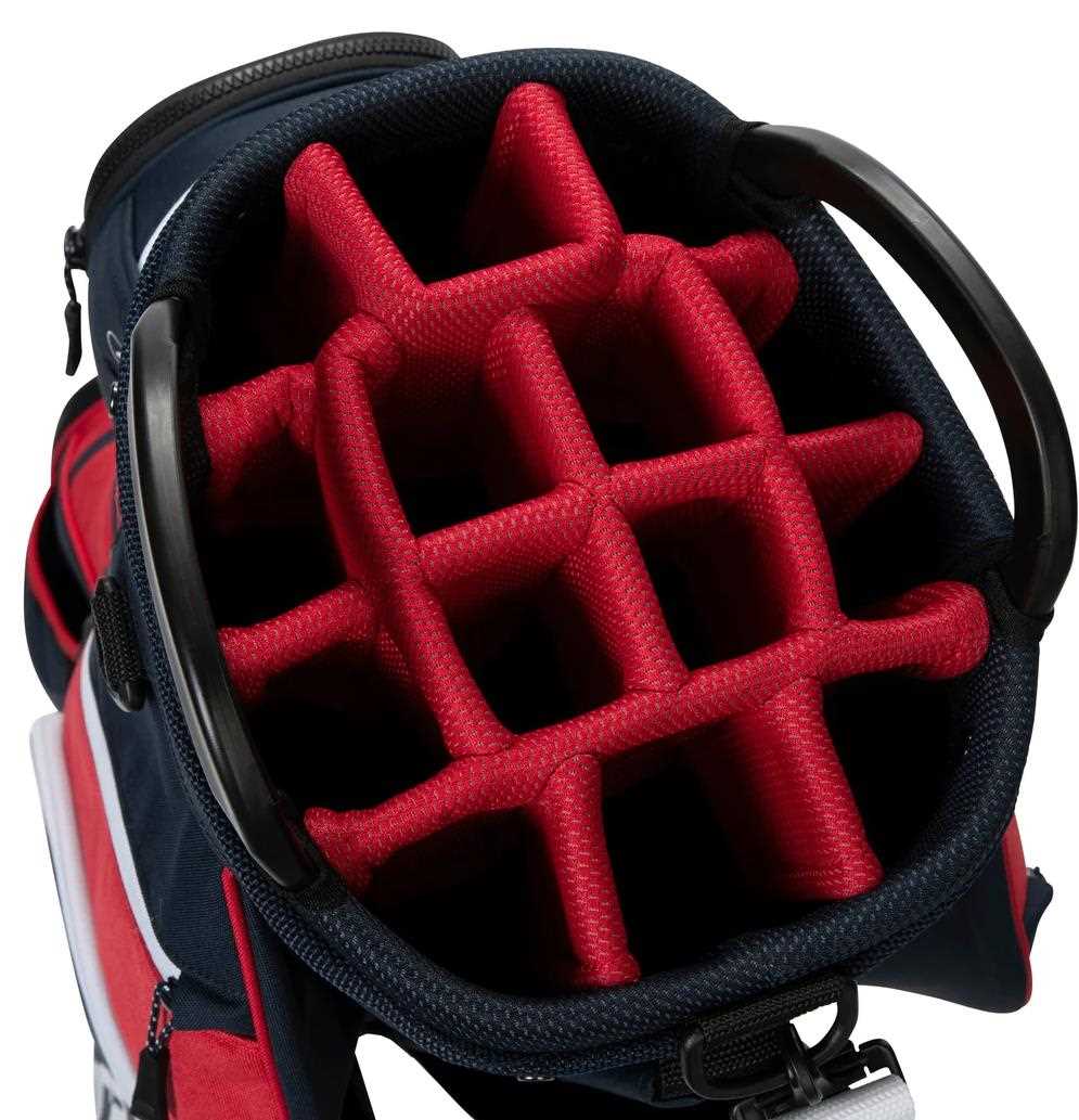 Cobra Ultralight Pro Cartbag, dunkelblau/rot