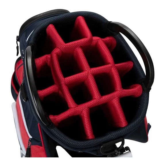 Cobra Ultralight Pro Cartbag, dunkelblau/rot