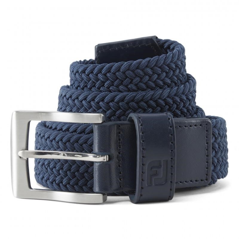FootJoy Braided Herren Gürtel, dunkelblau