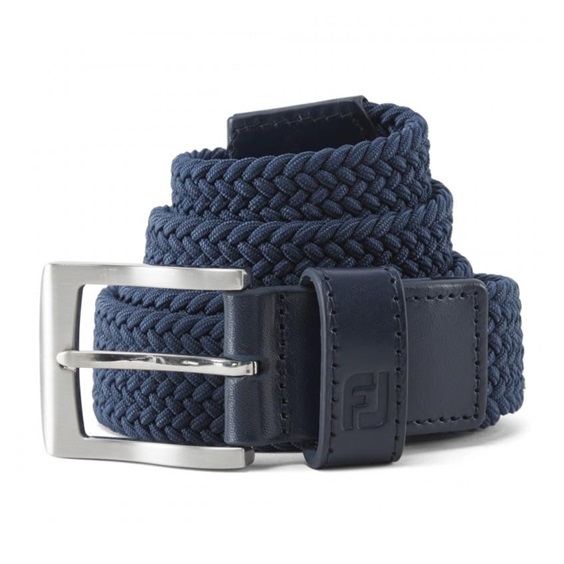 FootJoy Braided Herren Gürtel, dunkelblau