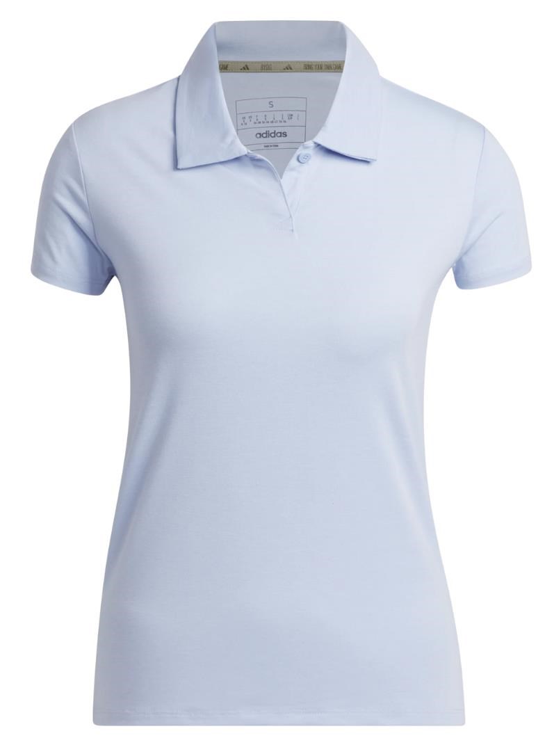Adidas Go-To Heathered Damen Poloshirt, blau