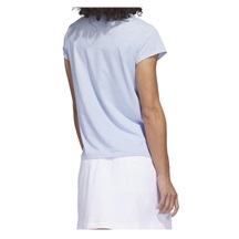 Adidas Go-To Heathered Damen Poloshirt, blau